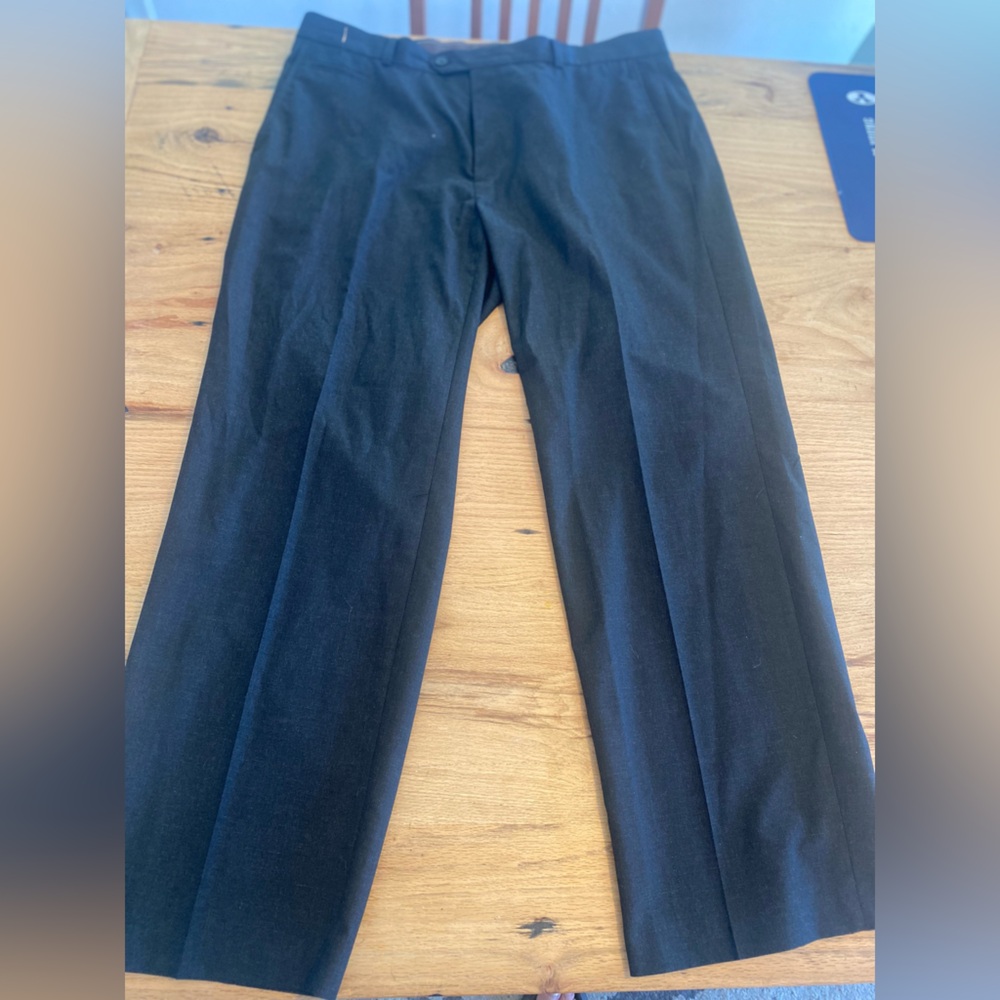 Men's‎ Gray Dress Pants 38”x30” Preowned